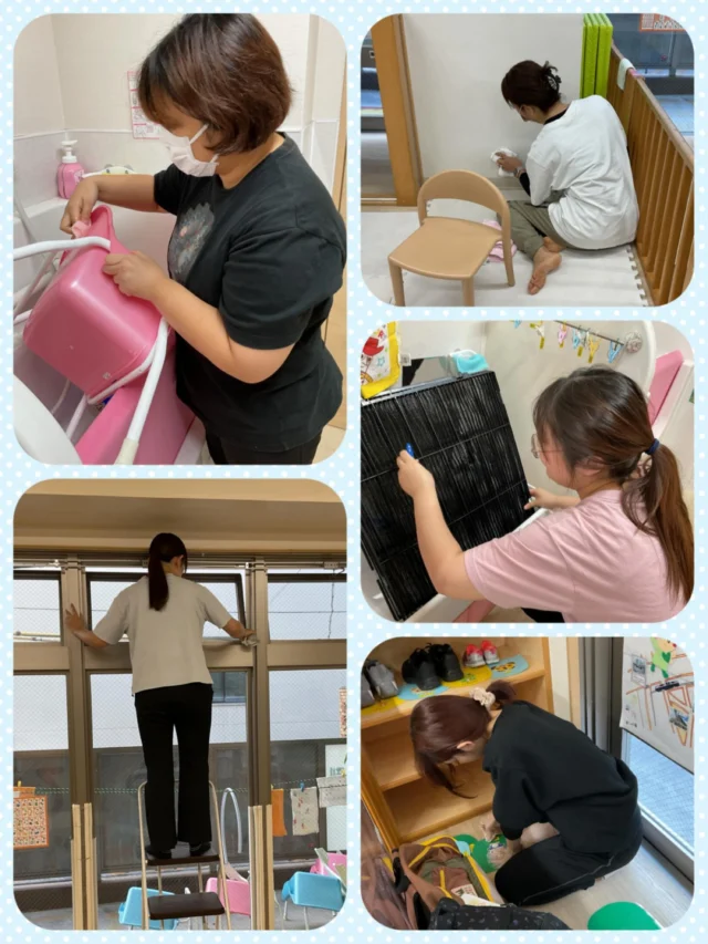 こんにちは、みやびハウスです♪
今日は大掃除をしました。保護者の皆様のご協力のもと、大掃除ができたことを感謝いたします。
年末年始はご家族で楽しくお過ごしください。新年も元気に登園するのをお待ちしています☺️
#那覇 #保育園 #企業主導型 #年末 #大掃除